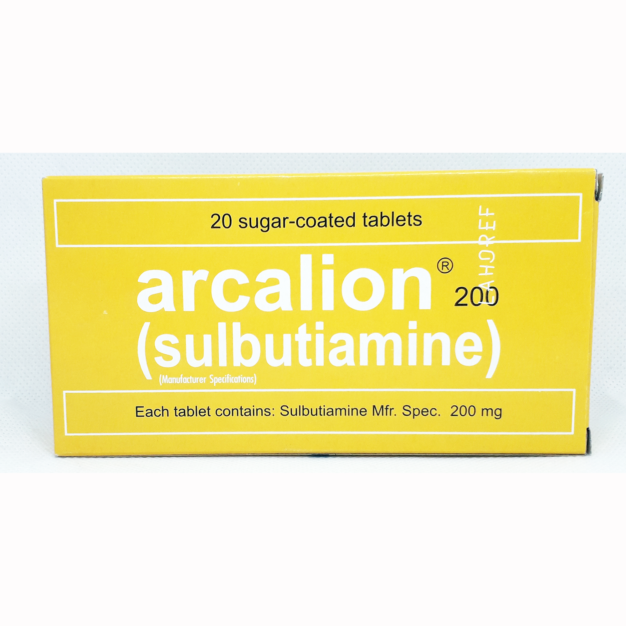 Arcalion tablet 200 mg 20’s