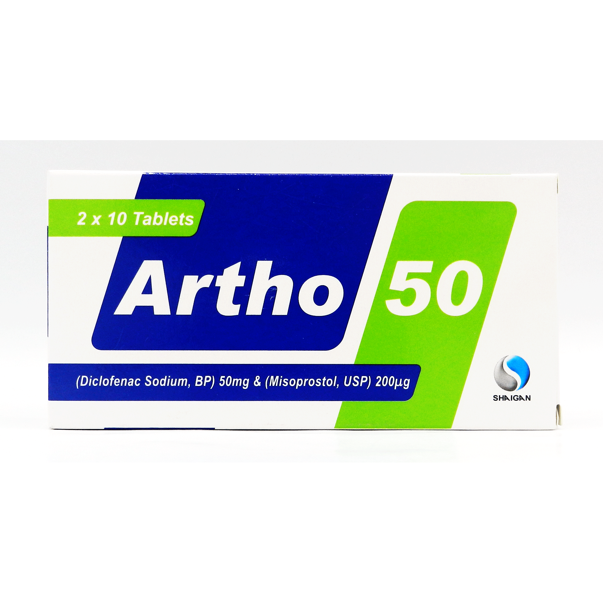 Artho tablet 50/0.2 mg 20’s