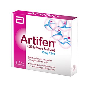 Artifen Injection 75 mg/3 mL 5 Ampx3 mL