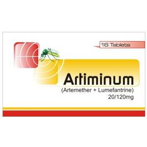 Artiminum tablet 20/120 mg 2×8’s