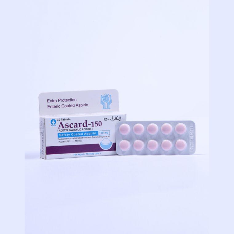 Ascard-150 Tab 150mg 3x10s