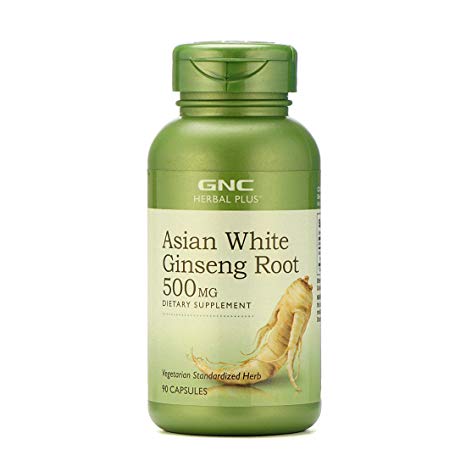 Asian white ginseng root 500mg-GNC