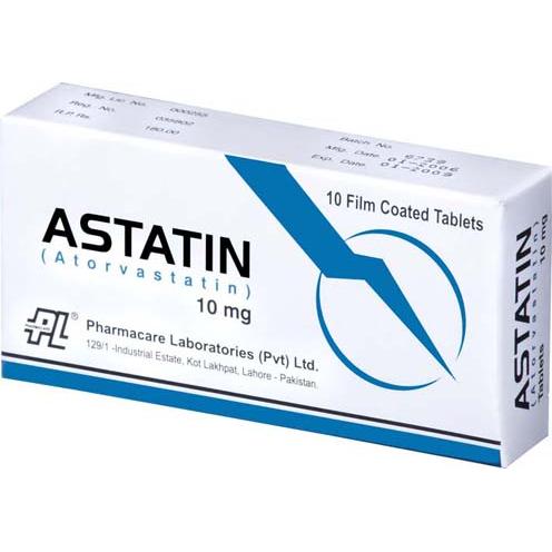 Astatin tablet 10 mg 10’s