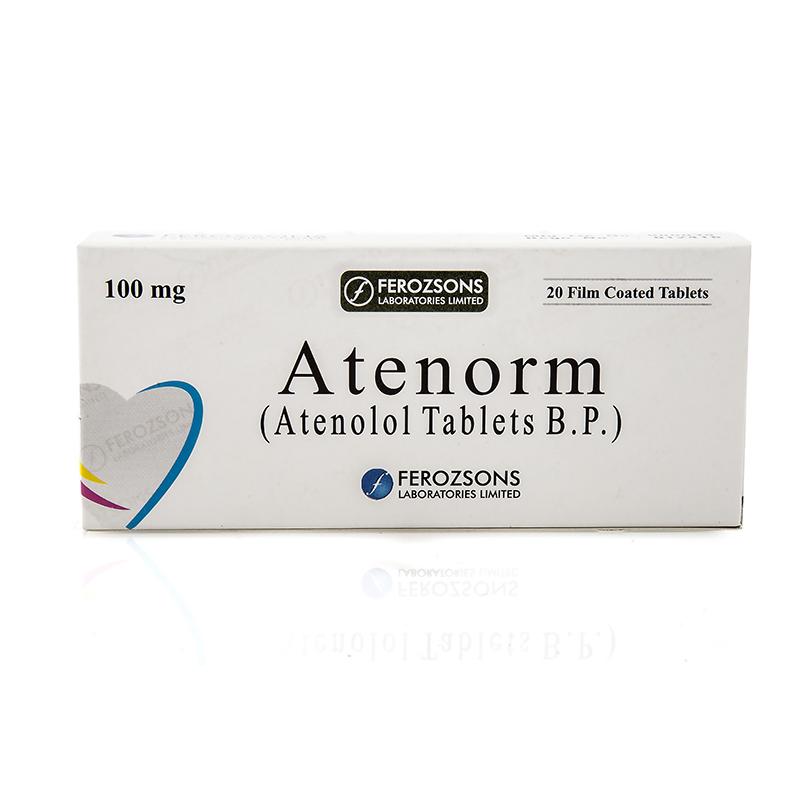 Atenorm tablet 100 mg 20’s