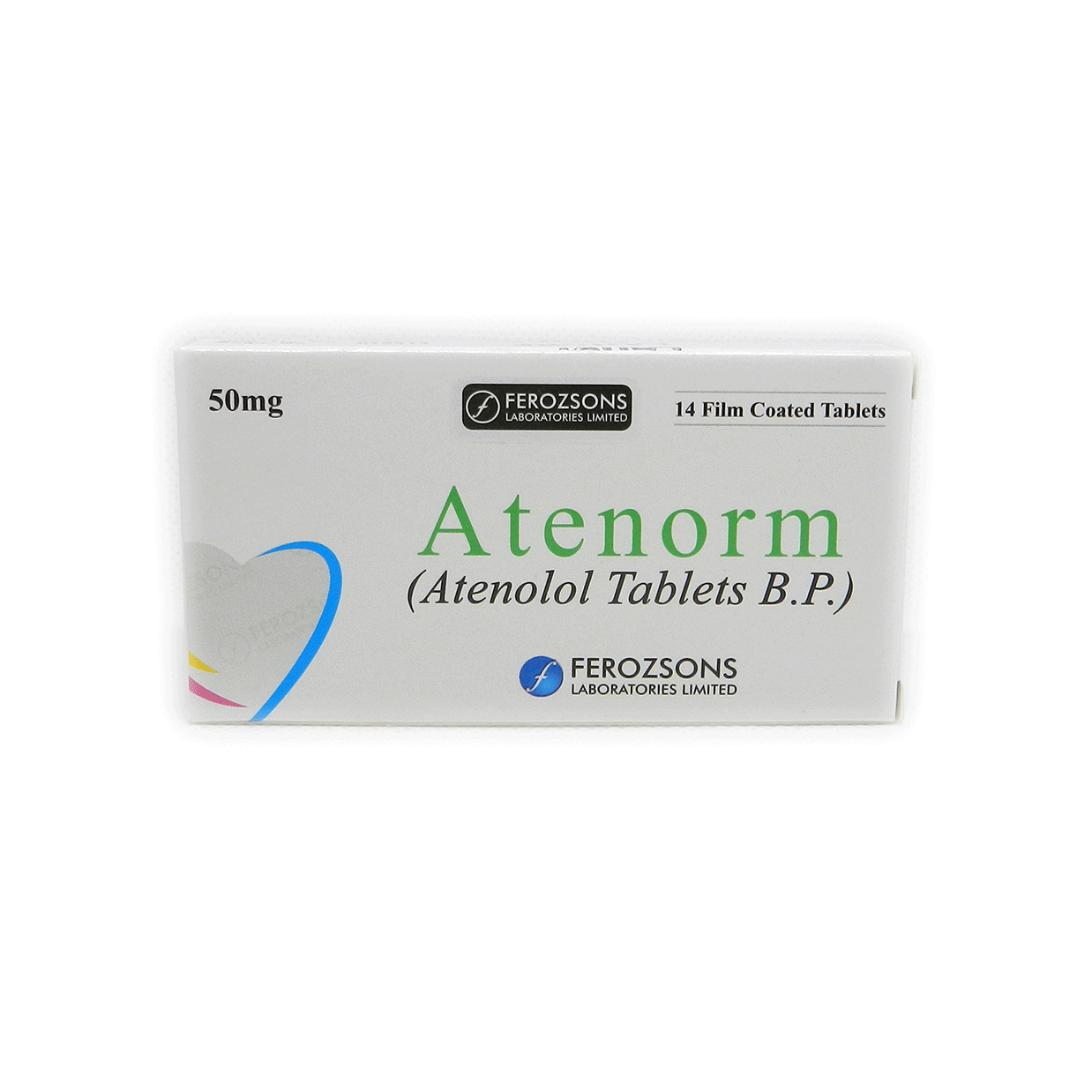 Atenorm tablet 50 mg 14’s