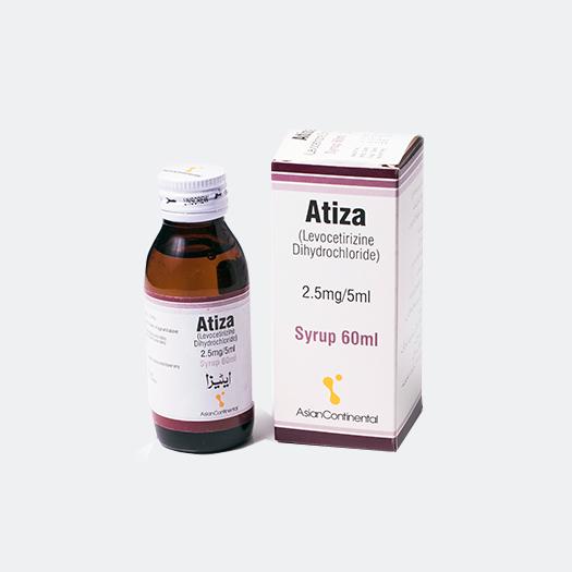 Atiza syrup 2.5 mg/5 mL 60 mL