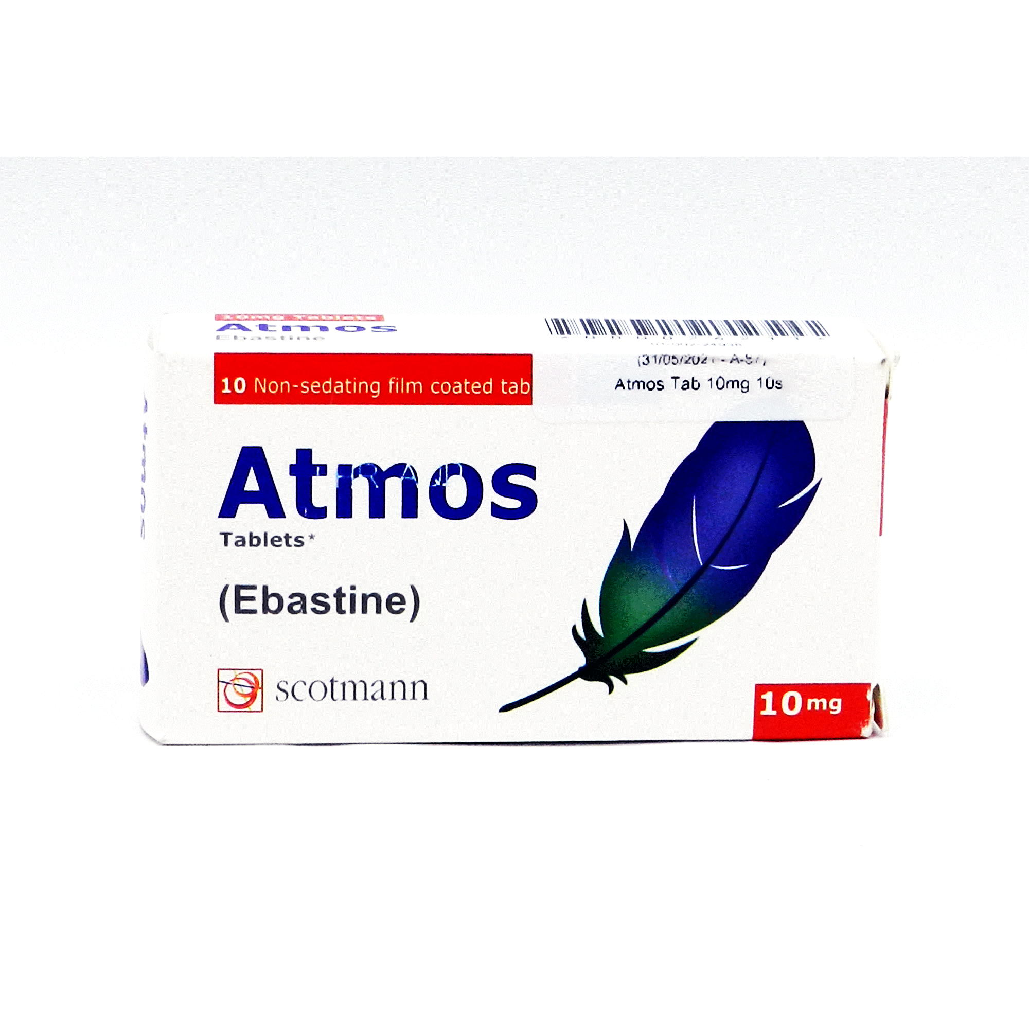 Atmos tablet 10 mg 10’s