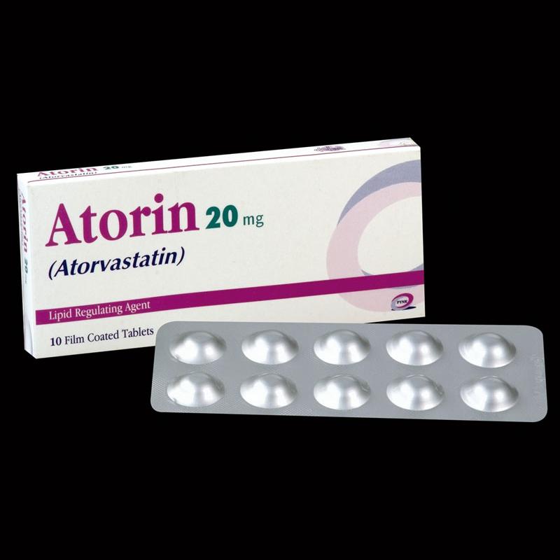 Atorin tablet 20 mg 10’s
