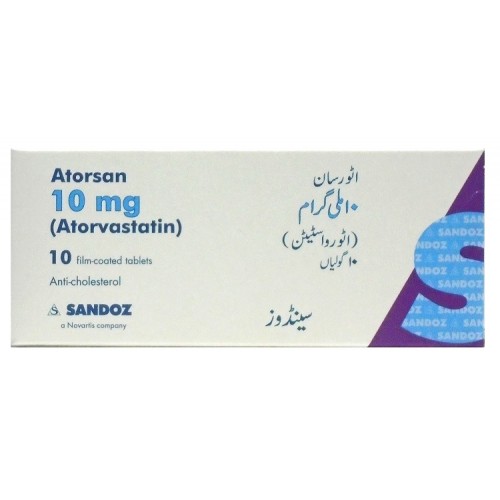 Atorsan tablet 10 mg 10’s