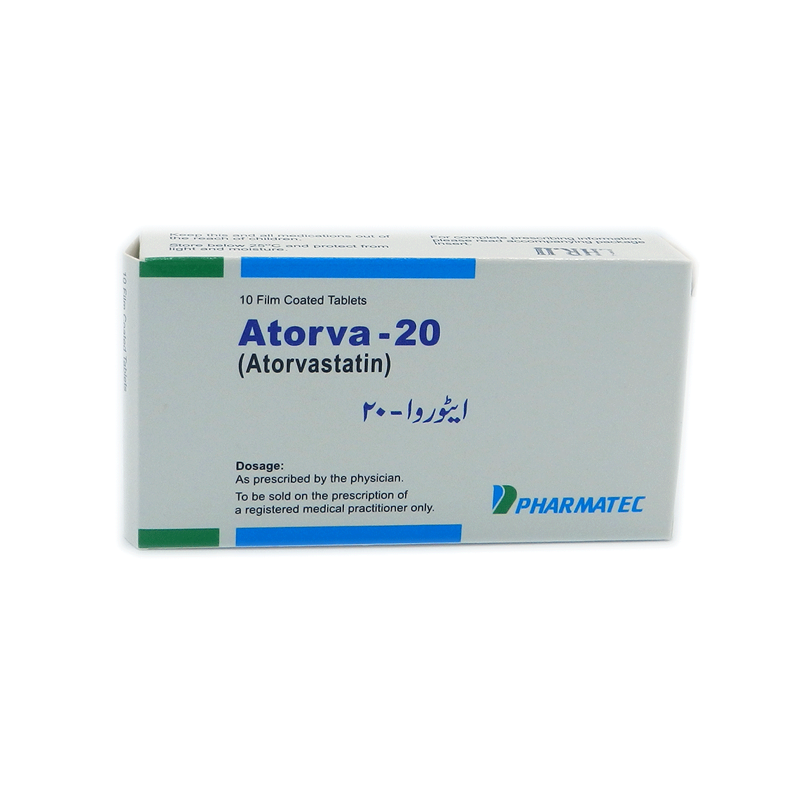 Atorva tablet 20 mg 10’s