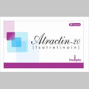 Atractin capsule 20 mg 3×10’s