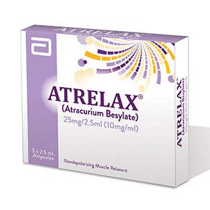 Atrelax Injection 25 mg 5 Ampx2.5 mL