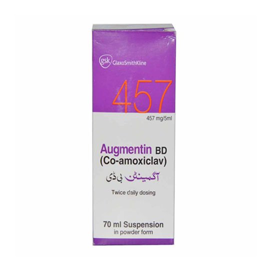 AUGMENTIN BD 400mg|5ml Syrup 70ml