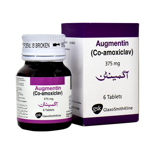Augmentin tablet 375 mg 6’s