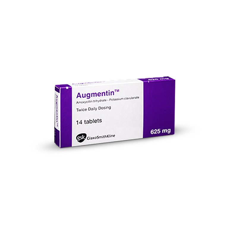 Augmentin tablet 625 mg 6’s