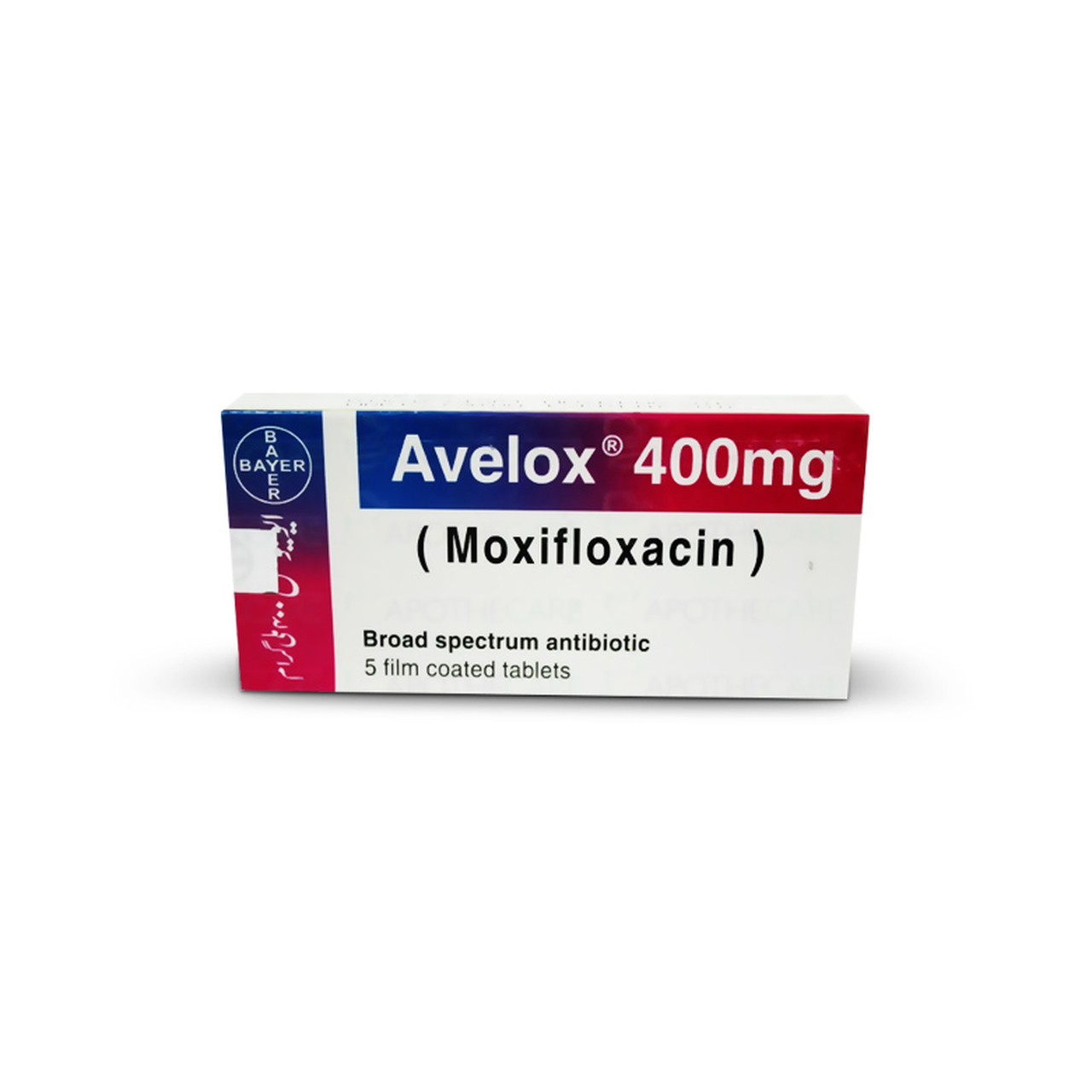 Avelox Tab 400mg 1x5s