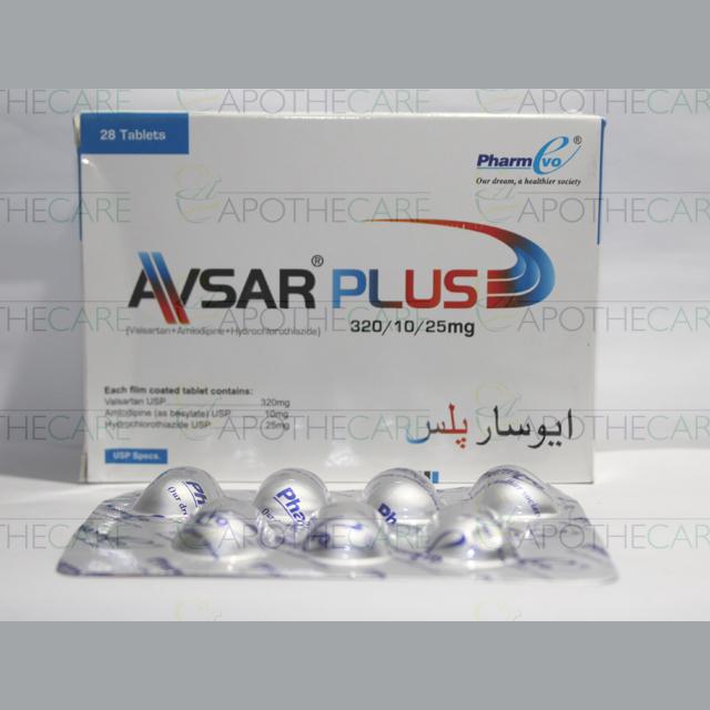 Avsar Plus tablet 10/320/25 mg 28’s