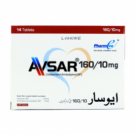 Avsar tablet 10/160 mg 14’s