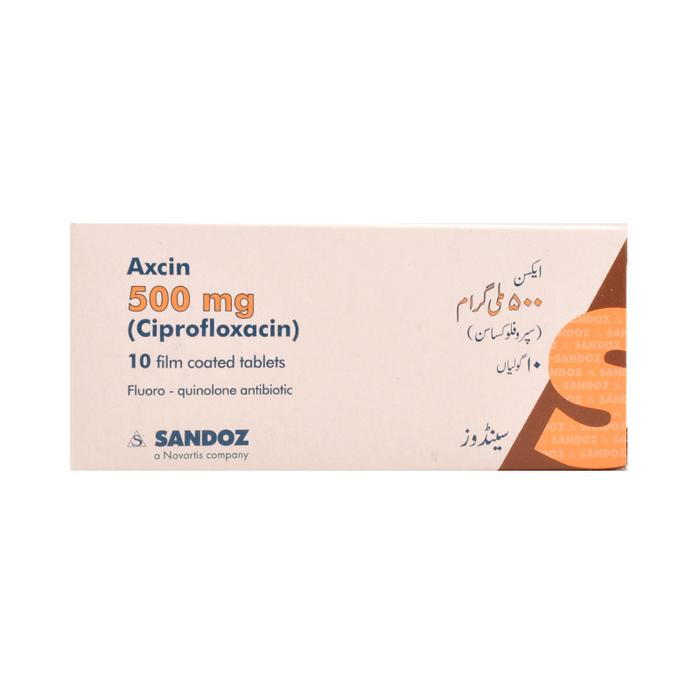 AXCIN TABLET 500mg Tablet 10s