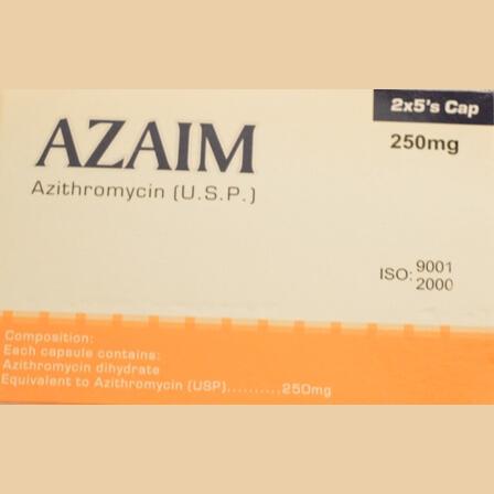 Azaim capsule 250 mg 10’s