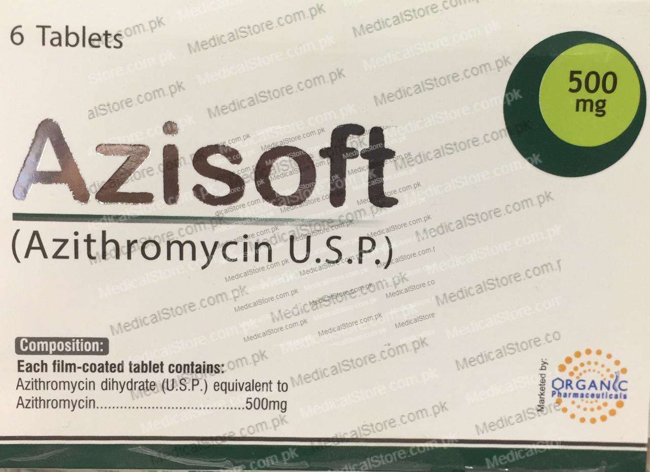 AZISOFT CAPSULE 500MG 6S