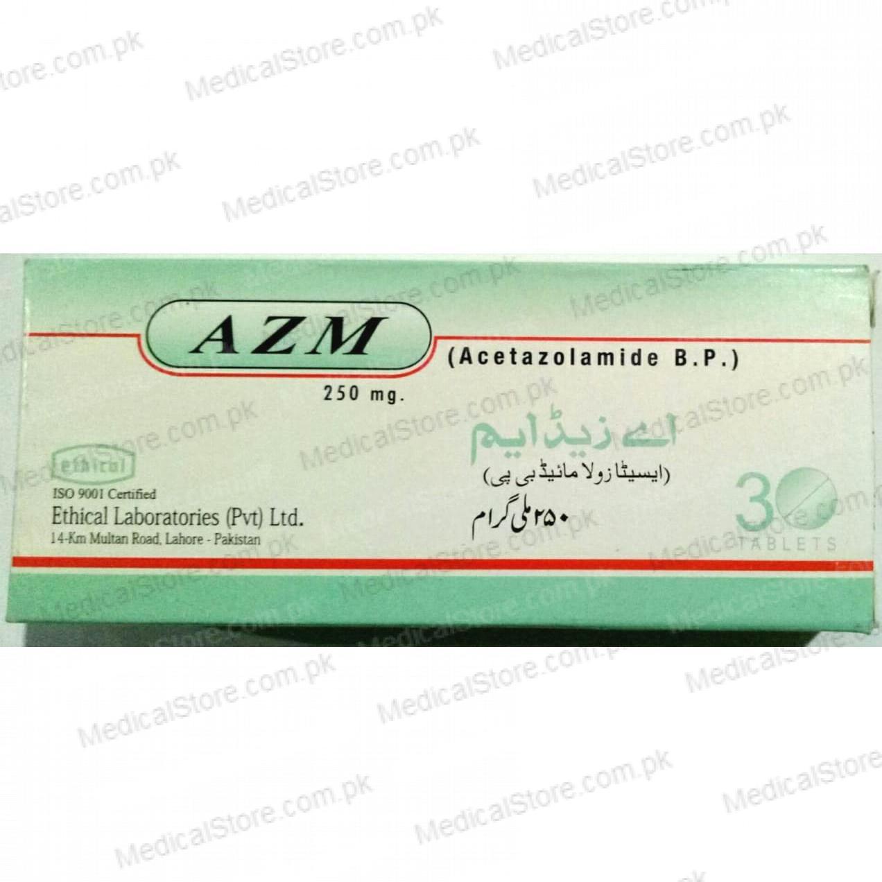 AZM tablet 250 mg 3×10’s