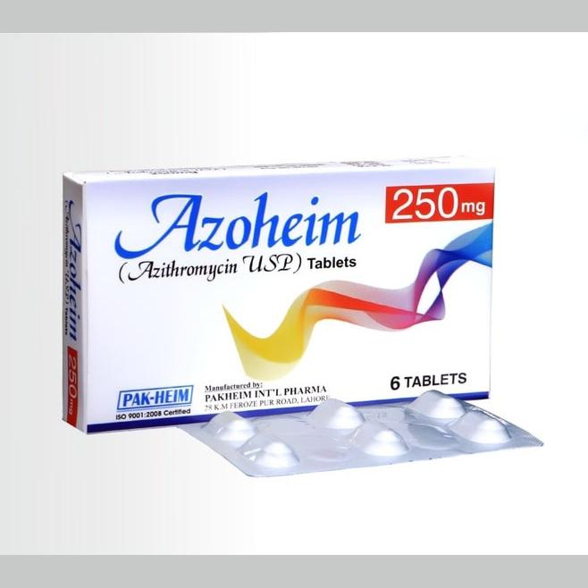 Azoheim tablet 250 mg 6’s