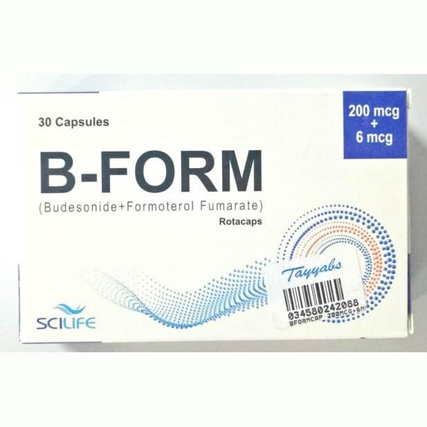 B-Form Rotacapsules 200/6 mcg 30’s