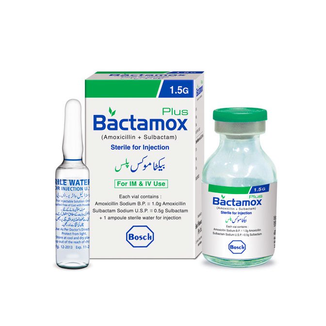 Bactamox Plus Injection 1.5 gm 1 Vial