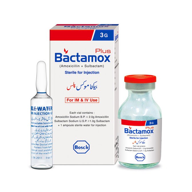 Bactamox Plus Injection 3 gm 1 Vial