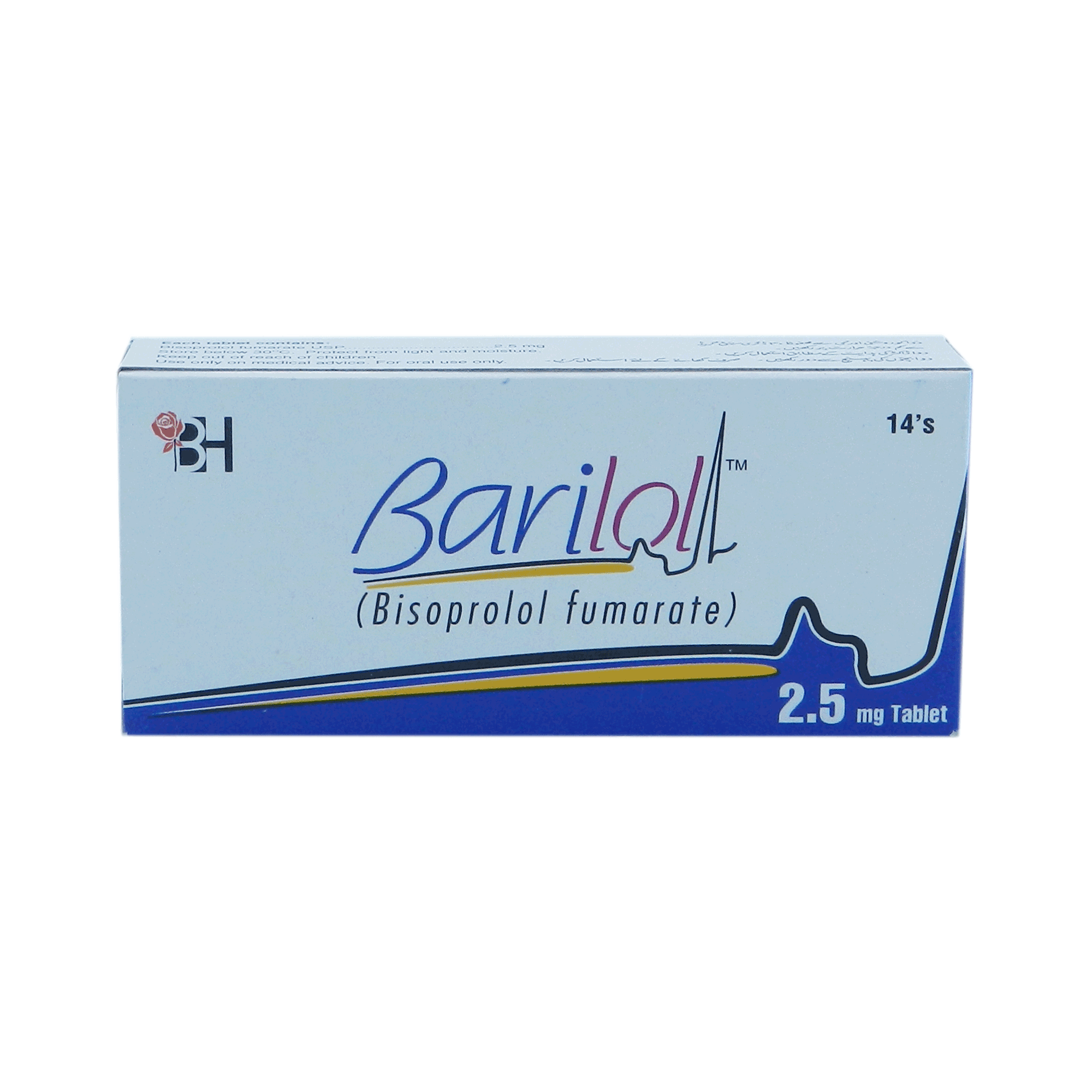 Barilol tablet 2.5 mg 14’s
