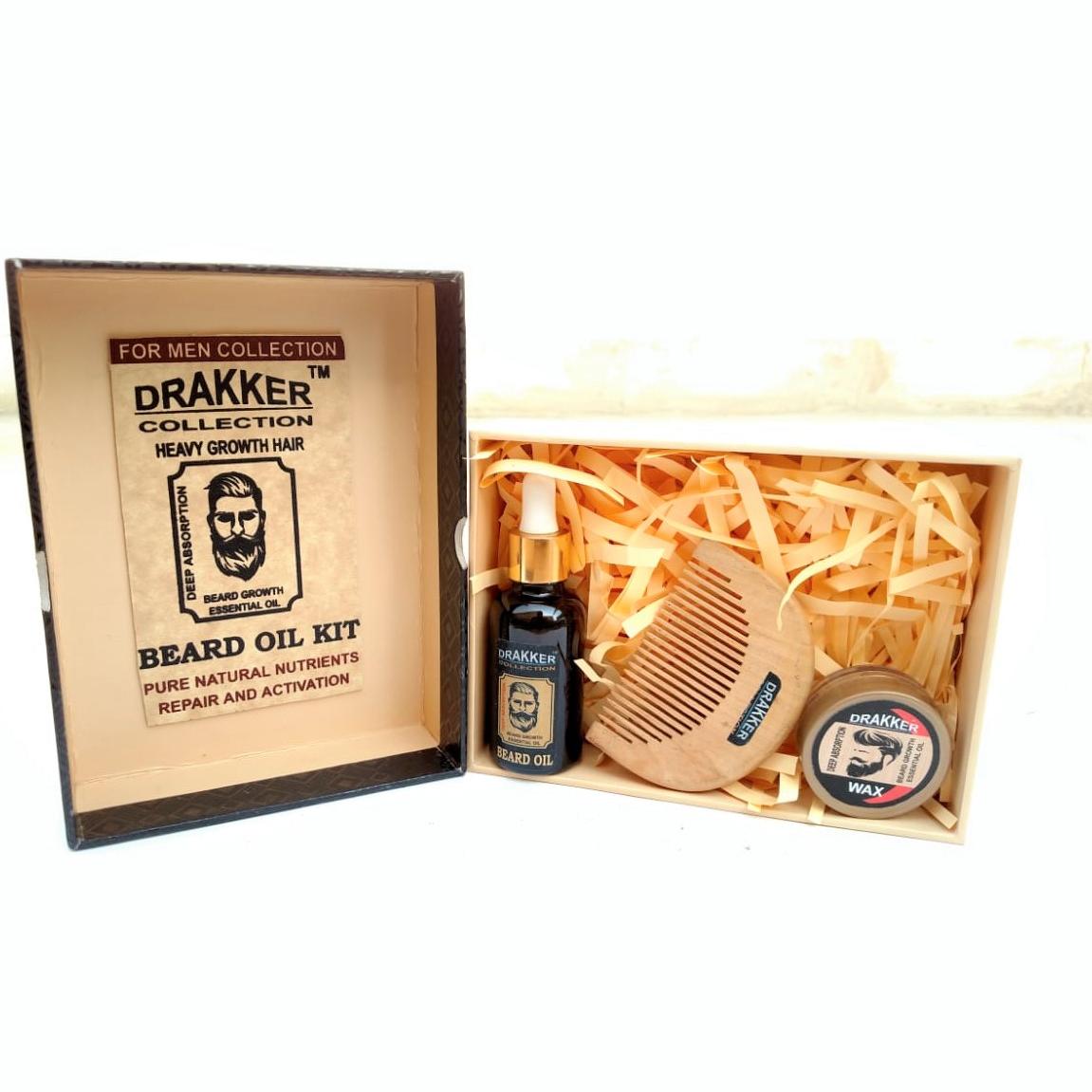 Beard Oil Kit-Drakker Collection