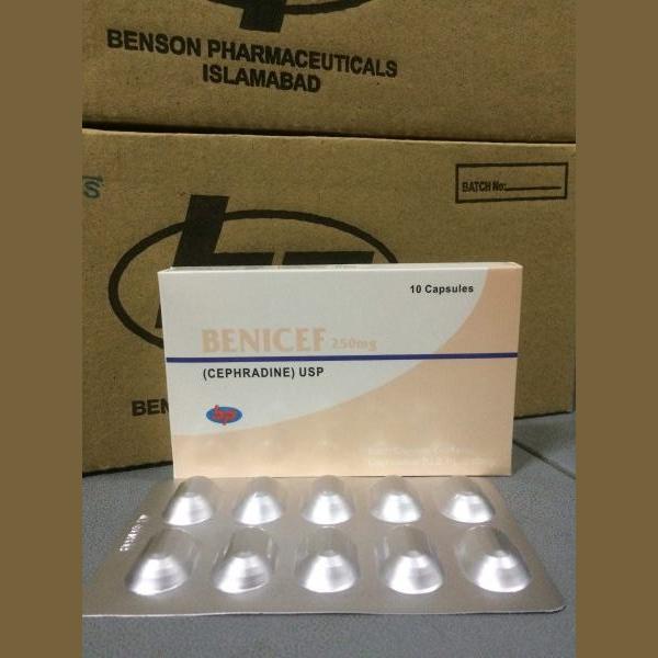 Benicef capsule 250 mg 10’s