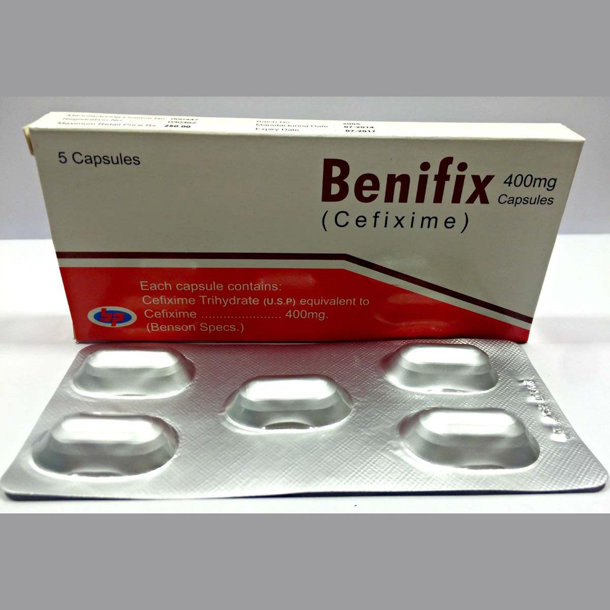 Benifix capsule 400 mg 5’s