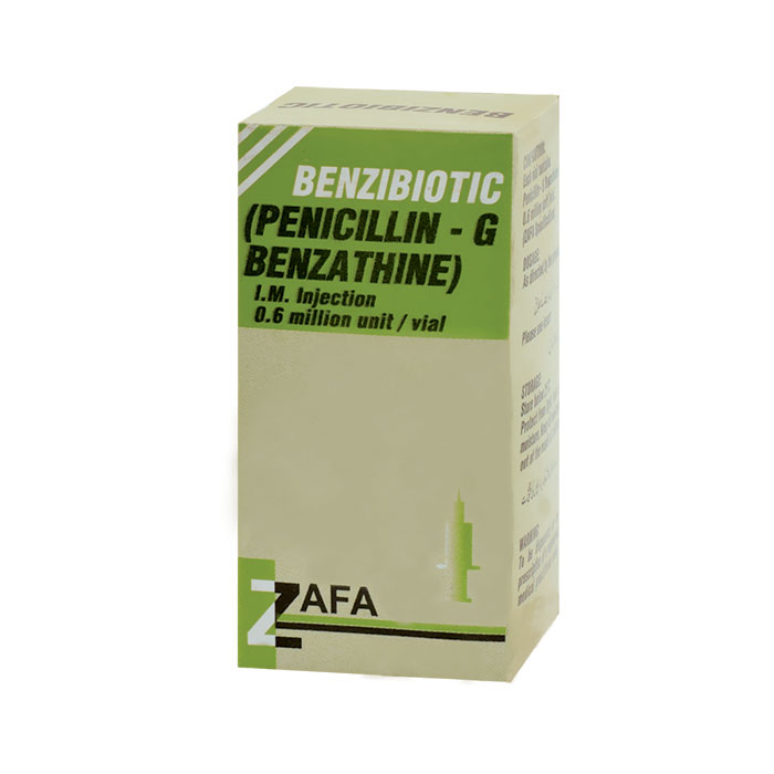 Benzibiotic Injection 0.6 MIU 1 Vial
