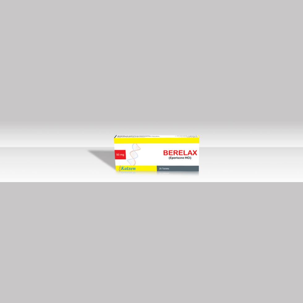 Berelax tablet 50 mg 20’s