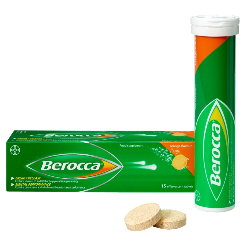 Berocca tablet Effervescent 3×5’s