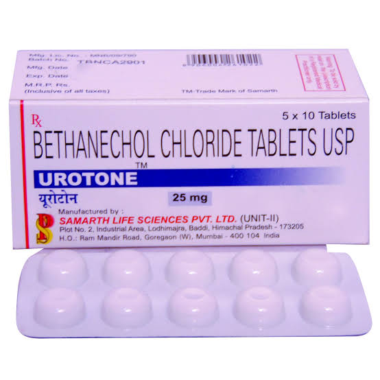Bethanechol 25mg 50 Tablets ^
