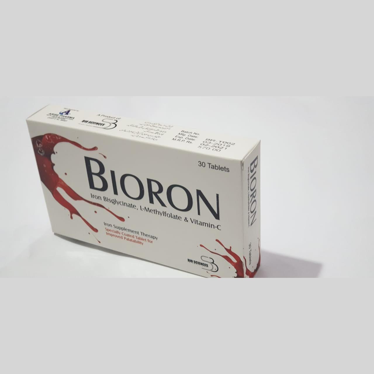 Bioron-F tablet Chew 3×10’s