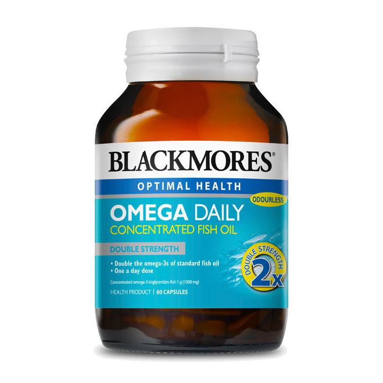 Black Mores Omega Daily Fish Oil 60s
