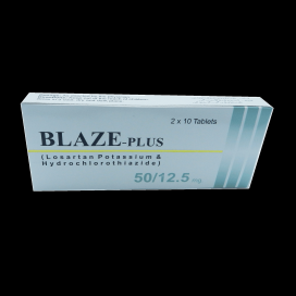 Blaze Plus tablet 50/12.5 mg 2×10’s