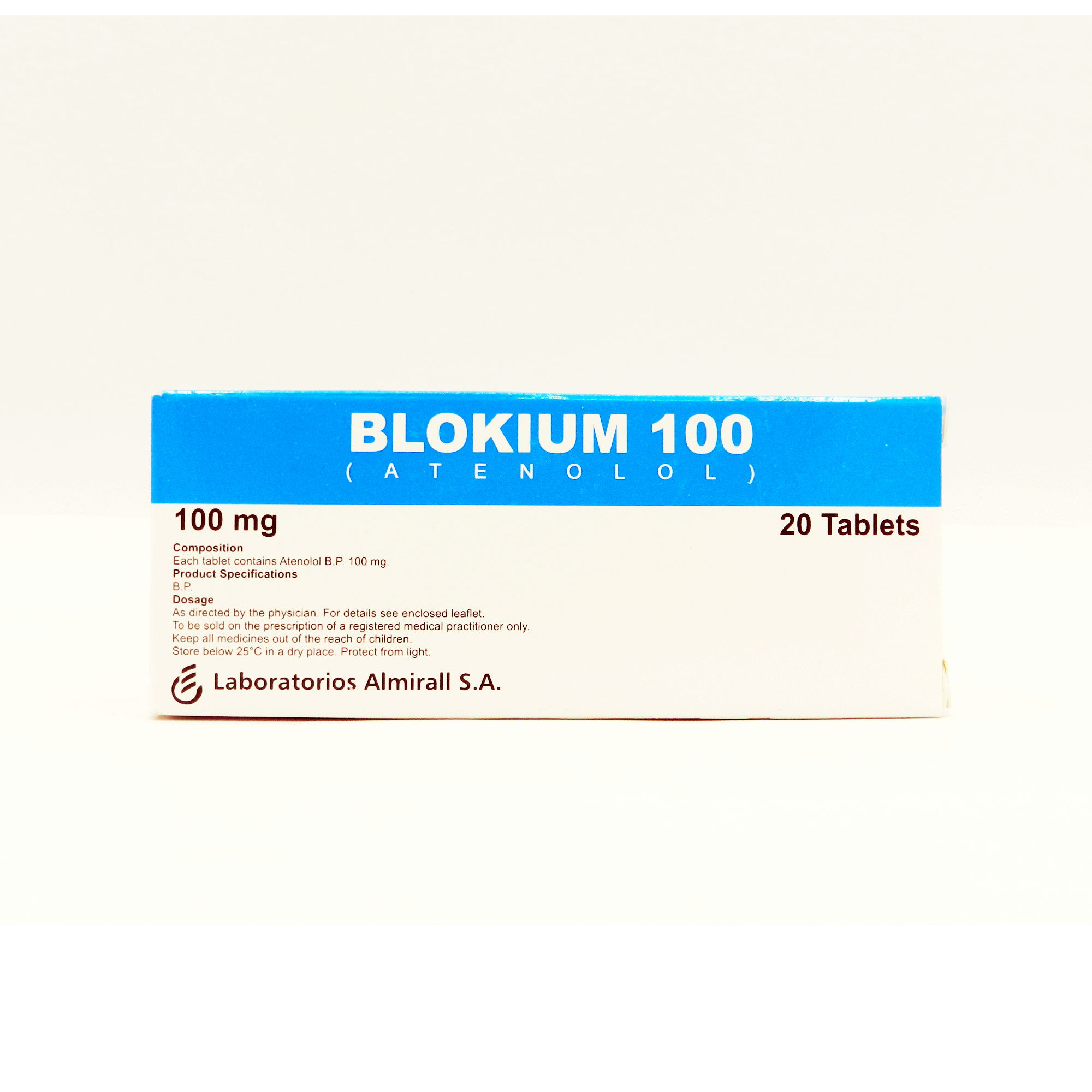 Blokium tablet 100 mg 20’s