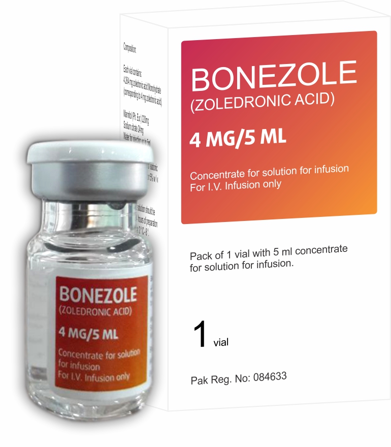 Bonezole 4mg/5ml I.V Infusion ^