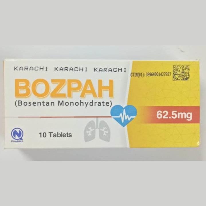 Bozpah tablet 62.5 mg 10’s