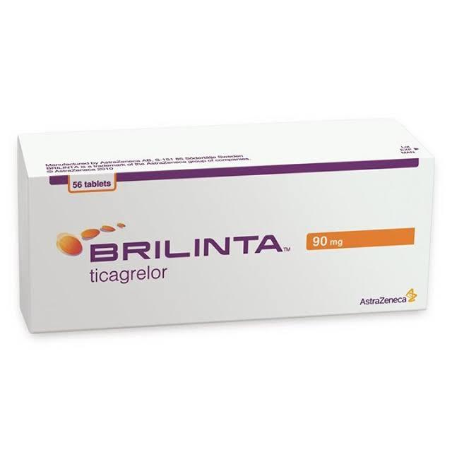 Brilinta 90mg tablet (Ticagrelor)