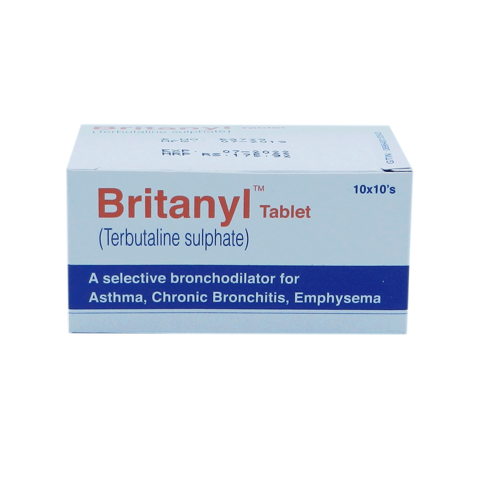Britanyl tablet 2.5 mg 10×10’s