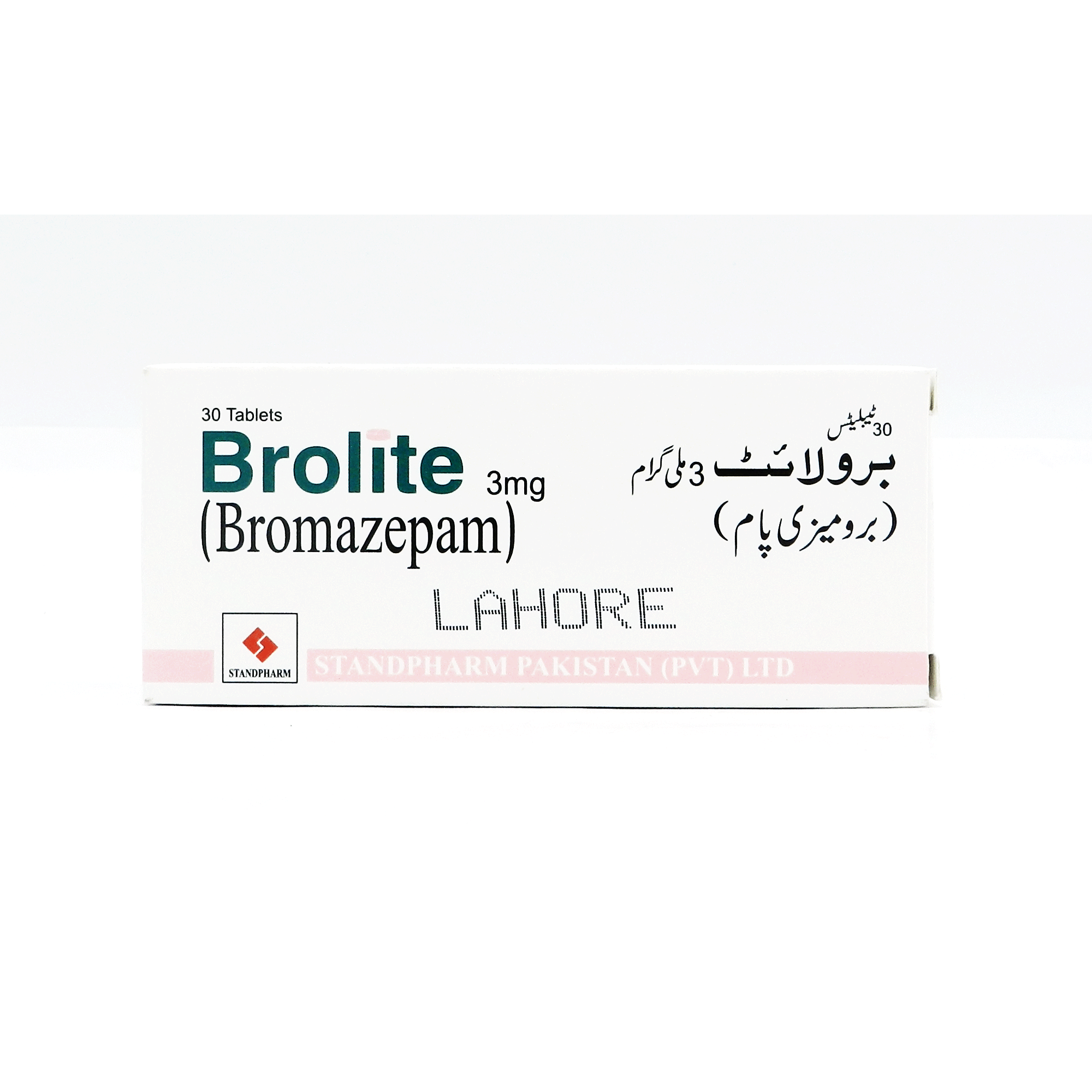 Brolite tablet 3 mg 3×10’s(Bromazepam)