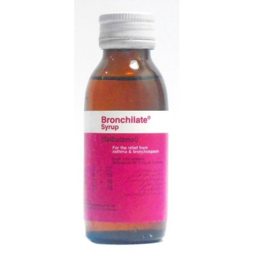Bronchilate syrup 2 mg/5 mL 60 mL