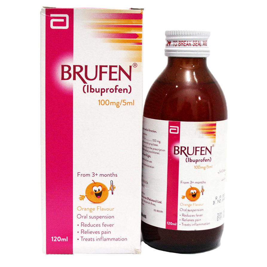 Brufen suspension 100 mg 120 mL