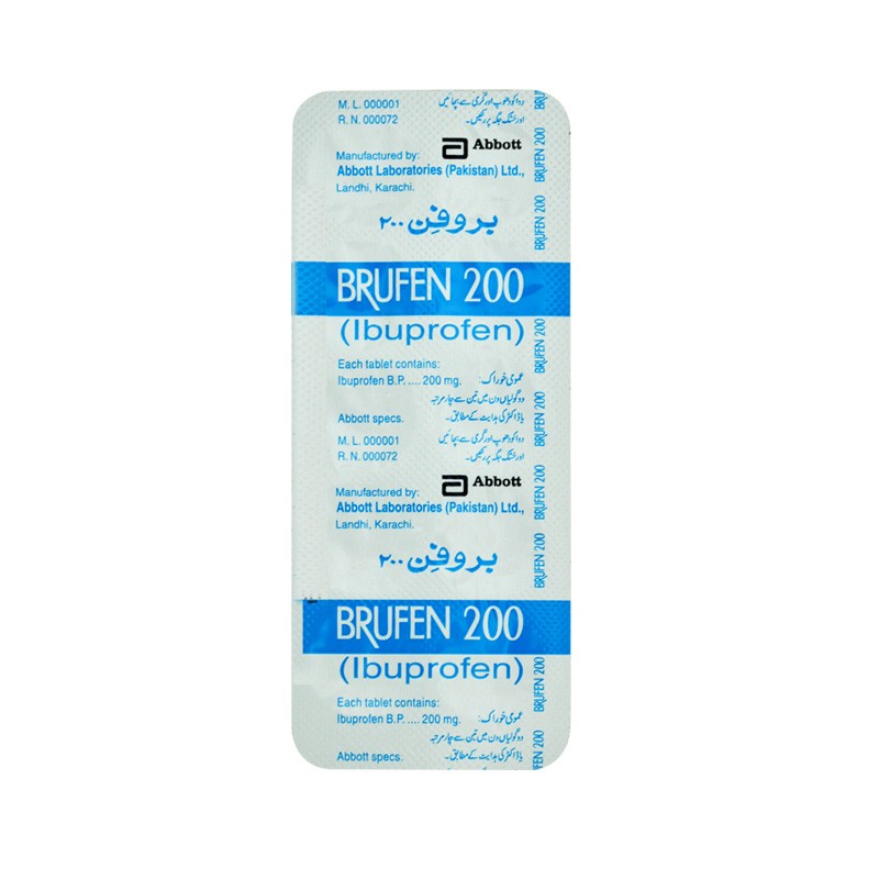 Brufen tablet 200 mg 50×10’s